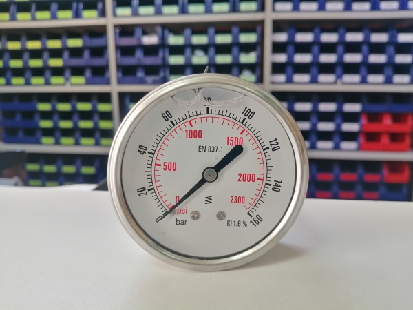 Гидравлические манометры осевые
